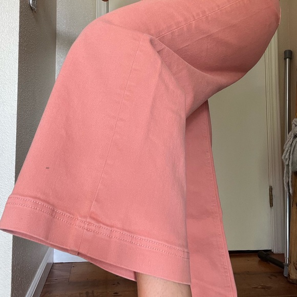 Everlane wide leg pink/orange pants - Picture 6 of 6